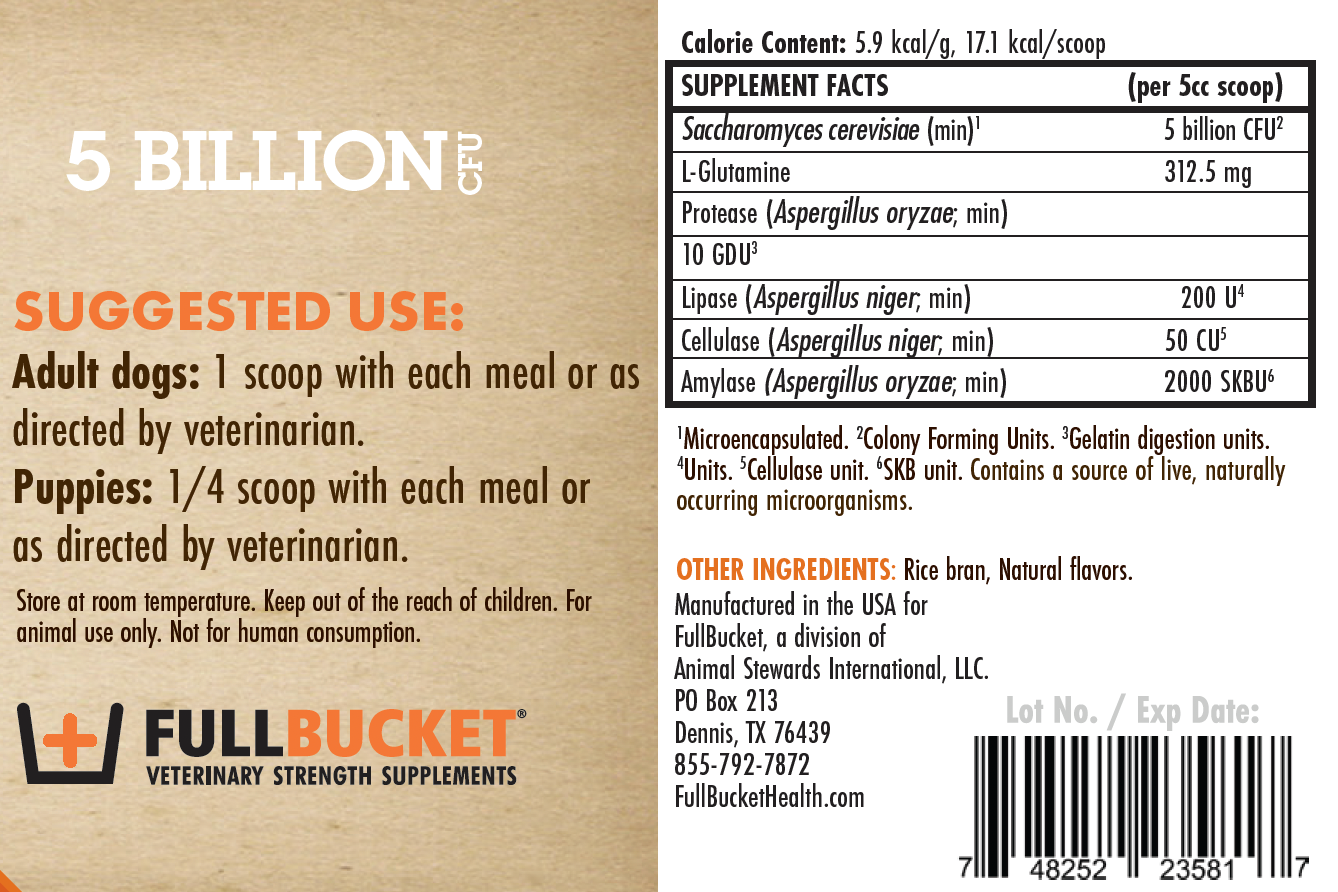 Full bucket hot sale daily dog probiotic