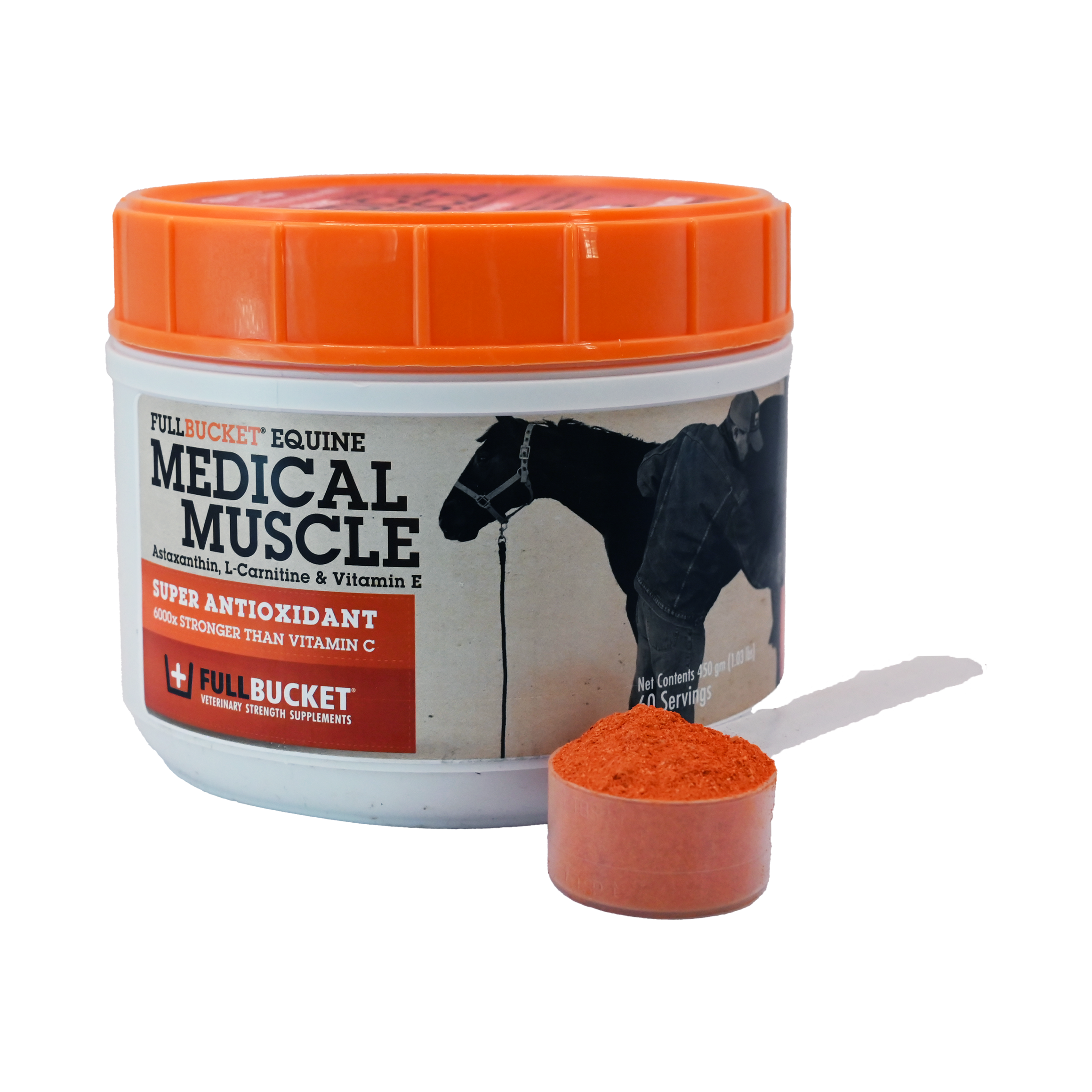 Medical Muscle Performance Horse Supplement | Power, Endurance, Recovery | FullBucket Health 3 Jars Medical Muscle Performance Horse Supplement | Power, Endurance, Recovery | FullBucket Health 3 Jars
