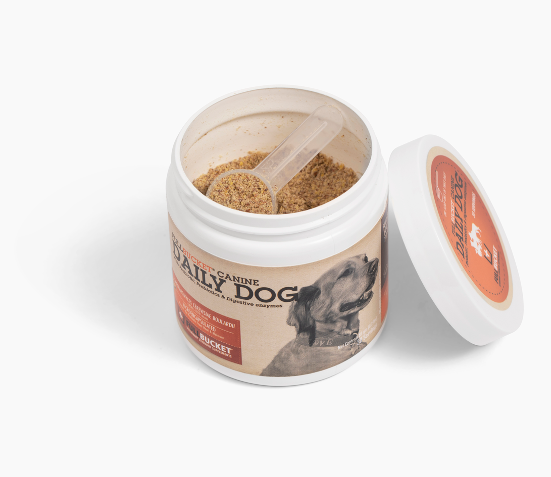 Full bucket deals daily canine powder